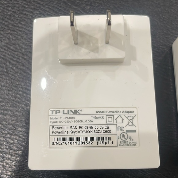 TP-LINK TL-PA4010 AV500 Nano Powerline Adapter, 500Mbps, 3 Pc Set. - Picture 8 of 15